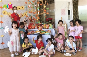 Mùa trung thu 2021 của các bé tại Asean School