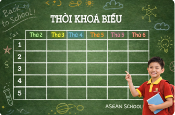 THỜI KHÓA BIỂU THÁNG 3 NĂM HỌC 2025-2026