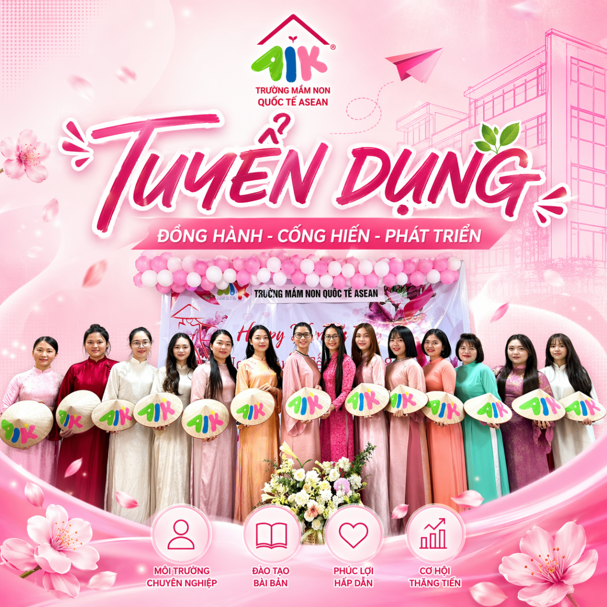 Asean School tuyển dụng nhân sự năm 2026